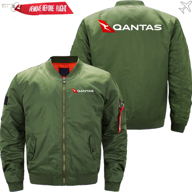 QANTAS AIRLINES MA1 JACKET THE AV8R